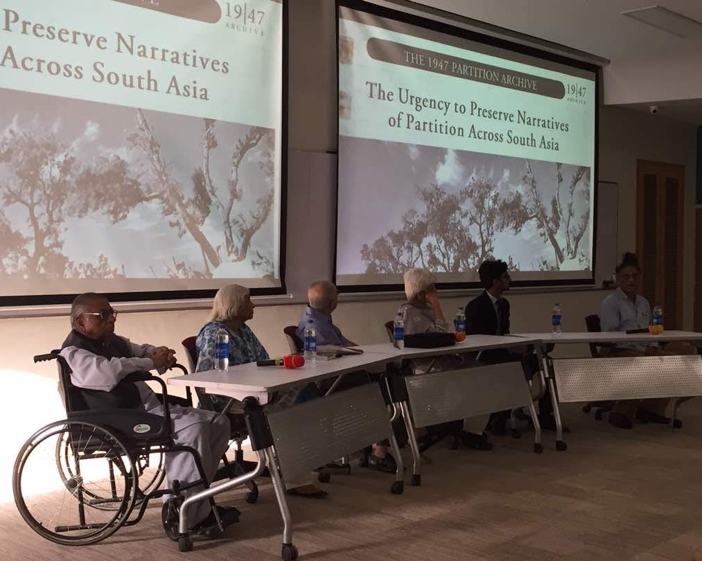 The panel of speakers.