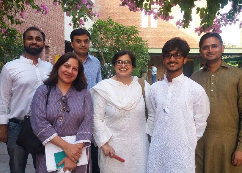 The organizing team.