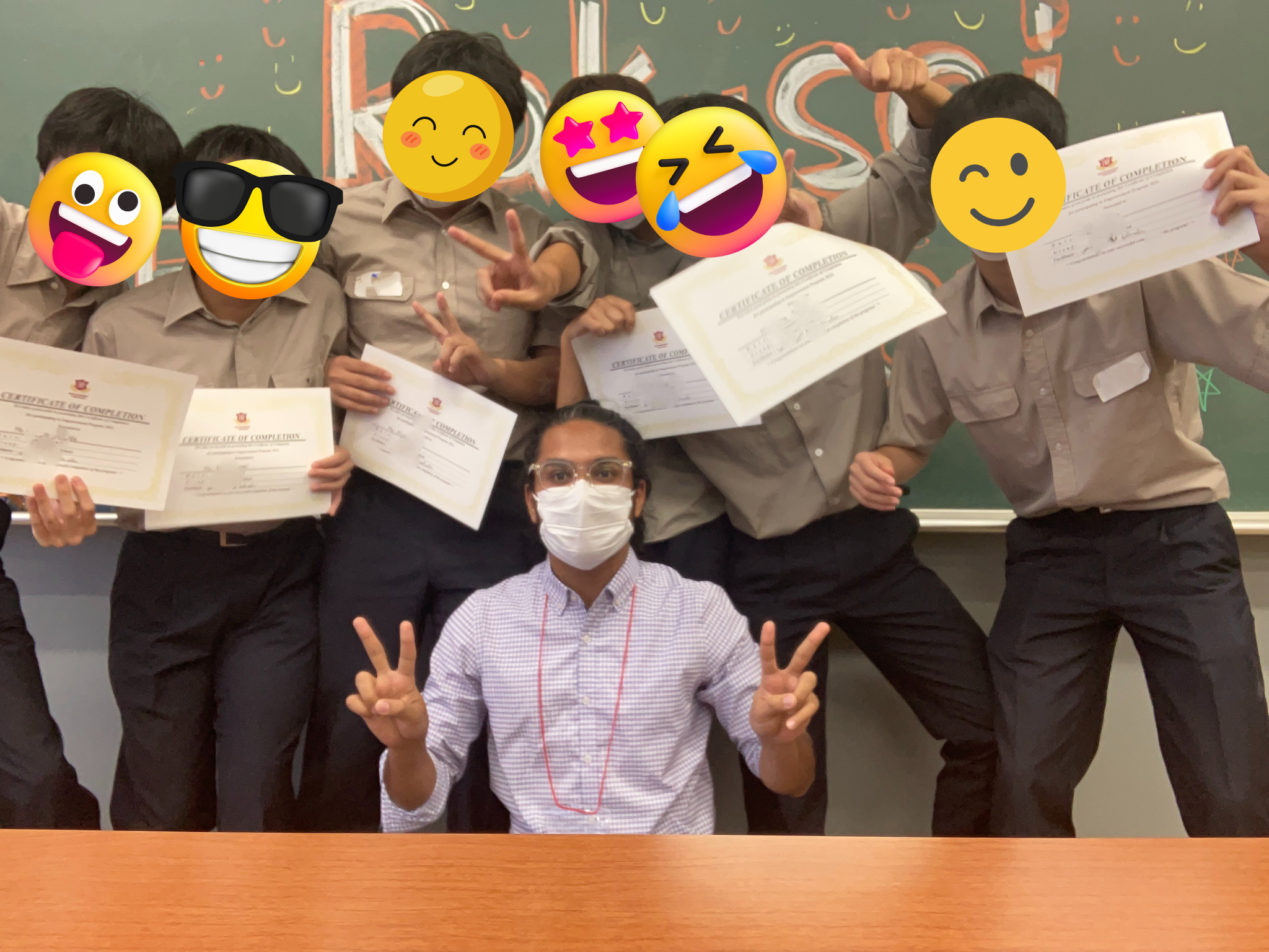 With my team after finishing a successful program at Kyoto Japan.